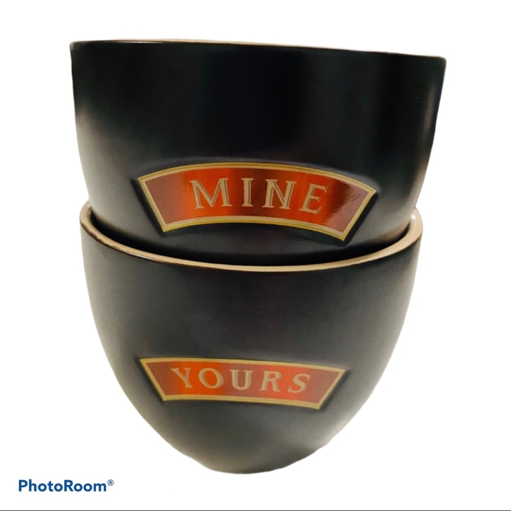 Baileys mug bowls Set of 2